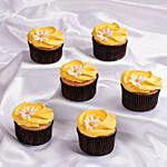 Sunny Daisy Vanilla Delights Cup Cake