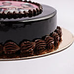 Chocolate Truffle Birthday Special Photo Cake One Kg