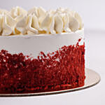 Red Velvet Photo Cake For Birthday One kg