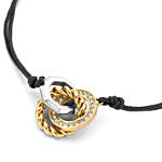 Cerruti 1881 Braided Circles Bracelet For Her