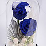 Blue Forever Roses Arrangement