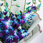 Blue Orchids Bouquet