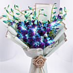 Blue Orchids Bouquet