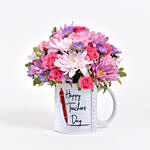 Gerbera and Rose Teachers Day Mug