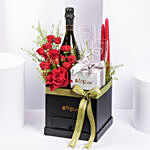 Hearts and Red Roses Hamper