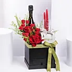 Hearts and Red Roses Hamper