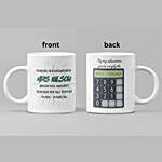 Maths Teacher Mug