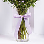 September Birthday Aster Flowers Vase