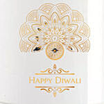 Happy Diwali White Planter