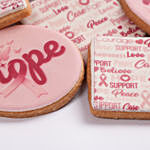 Pink Hope Cookies