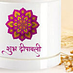 Shubh Diwali White Planter