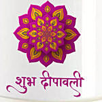 Shubh Diwali White Planter