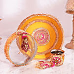 Karwachauth Thali Set Yellow