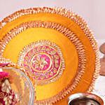 Karwachauth Thali Set Yellow