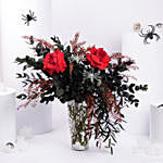 Spiders And Roses For Halloween