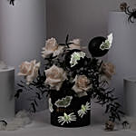 Black Box Flowers For Halloween