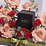 Titan Raga Watch Gift Tray for Her