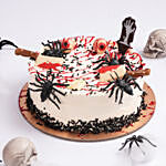 Bloody Web Of Terror Chocolate Cake 4 Portion