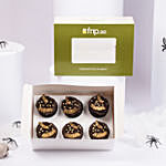 Flying Bat Halloween Cupcakes