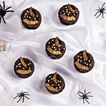 Flying Bat Halloween Cupcakes