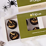 Flying Bat Halloween Cupcakes