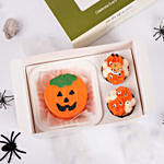 Halloween Bento Cake And Cupcakes