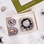 Halloween Purple Bento Cake And Cupcakes