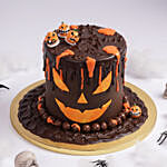 Haunted Pumpkin Cake