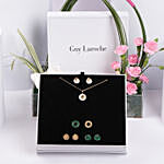 Guy Laroche Interchangeable Necklace and Earring Gift set for Her