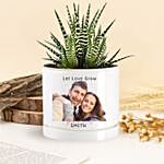 Let Love Grow Echeveria Plant In A Vase