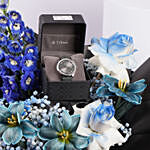 Titan Classique Slimline Watch N Flowers For Him