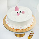 Whimsical Cloud Bear Vanilla Cake 8 Portion