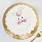 Whimsical Cloud Bear Vanilla Cake 4 Portion