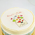 Birthday Wishes Engraved Cake Half Kg