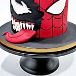 Spider Venom Showdown Chocolate Cake