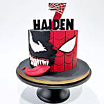 Spider Venom Showdown Marble Cake