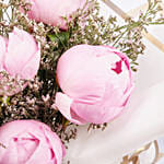 A Blossoming Message of Love With Pink Peony