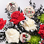 Cookies and Flowers National Day Arrangement