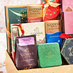 Godiva Holiday Sparkle Hamper Large