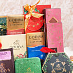 Godiva Holiday Sparkle Hamper Large