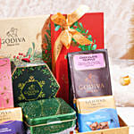 Godiva Holiday Sparkle Hamper Medium