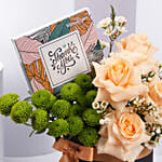 Wonder Gift Thank You Gift Box In A Flower Arrangement