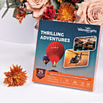 Wonder Gift Thrilling Adventures Gift Voucher With Flower Vase