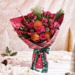 Christmas Embrace Flowers Bouquet