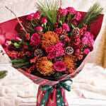 Christmas Embrace Flowers Bouquet