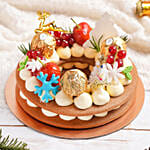 Exclusive Christmas Wreath Cake