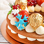 Exclusive Christmas Wreath Cake