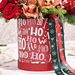 Cybidium And Roses Holidays Celebration Flower Box