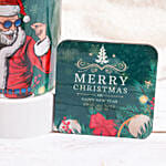 Merry Christmas Mug And Coaster