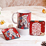 Holly Jolly Mug And Coaster